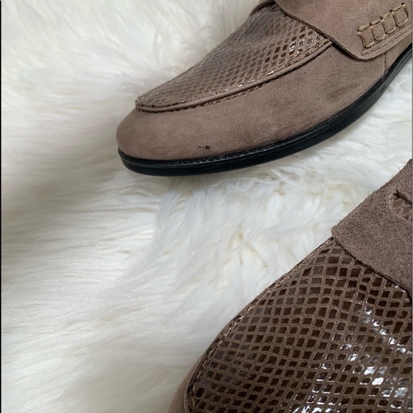 Bass  Flex Step Women's Nicole Taupe Mule Loafer - Picture 11 of 13